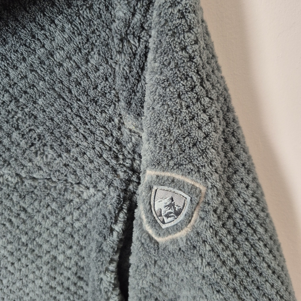 Womens collared zip-up fleece jacket - Picture 3 of 4
